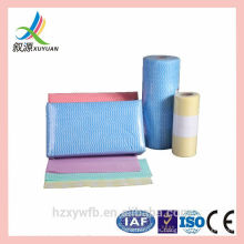 Kitchen Use Colorful spunlace nonwoven cleaning cloths wipes
